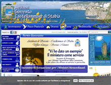 Tablet Screenshot of diocesisorrentocmare.it